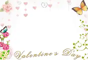Myndbrella úr flokki Valentínusarkort № 67115. Texti á ramma: Valentine's Day Myndbrella úr flokki Valentínusarkort № 67115. Texti á ramma: Valentine's Day